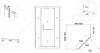 Душевой уголок Veconi Rovigo RV-36B 80x80 фото 3