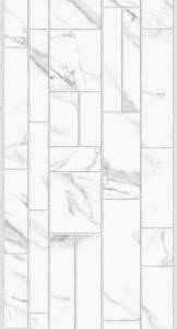 Термопереводная панель ПВХ ProfBuild Каррара компонент 270x25x0.8