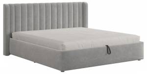 Кровать двуспальная Mebelson Ева ZP.KM1.8-23.2173 галька 180x200