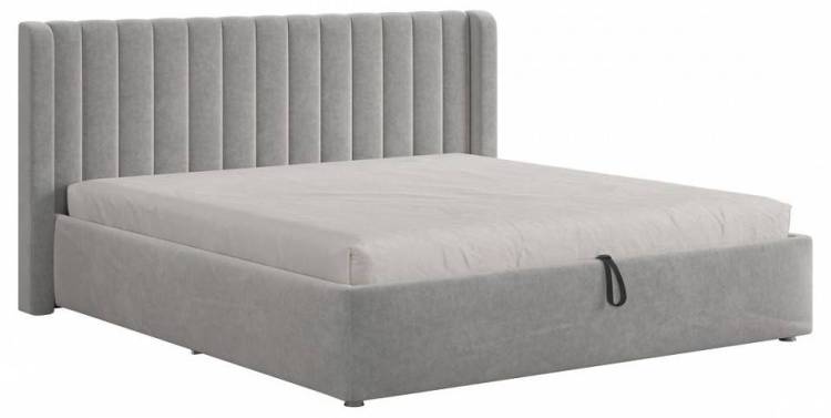 Кровать двуспальная Mebelson Ева ZP.KM1.8-23.2173 галька 180x200