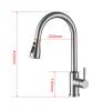 Смеситель для кухни ESKO TSS 519 хром фото 6