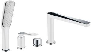 Смеситель на борт ванны Boheme Venturo 370-W