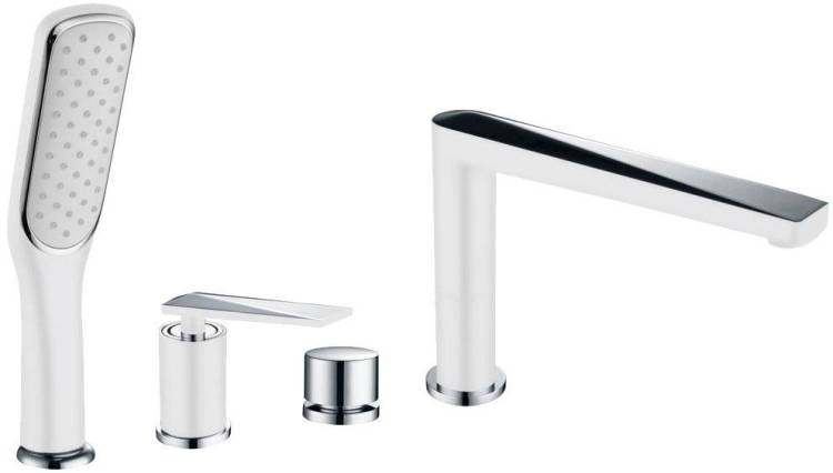 Смеситель на борт ванны Boheme Venturo 370-W