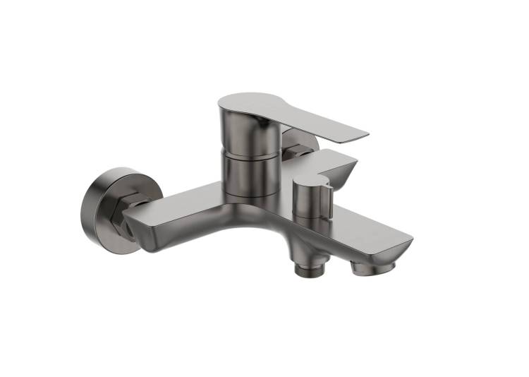 Смеситель для ванны Avrora Line AV3131GM Вороненая сталь