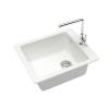Мойка кухонная Maretti Kitchen MR425-WH белый, 42.5x50 фото 2