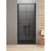 Дверь в нишу NEW TRENDY NEW SOLEO BLACK одинарные 90x195 D-0277A (черный) фото 2