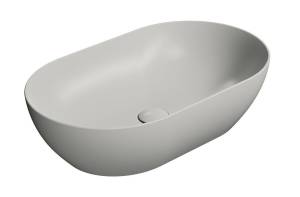 Раковина GSI Pura 883417 серый матовый, 60x37