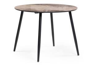 Стол Woodville Кловис 532381 каталония, черный 100(140)x100x76