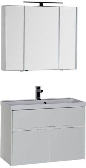 Мебель для ванной Aquanet Латина 90 179840 белый, 1400x900x450