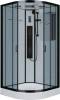 Душевая кабина Niagara Premium NG-6902-01G BLACK 100х100х210 черная, с низким поддоном