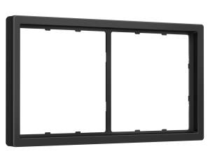 Рамка 2-постовая Ambrella Volt Sigma SF150702 черный матовый