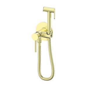 Гигиенический душ Oliveeka Y OL-829902-BG золотой матовый, с внутренней частью