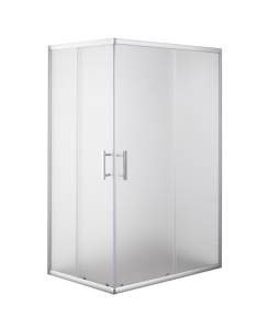 Душевой уголок Olive'S Mino U_MN-128PMR-SD-C профиль хром, стекло матовое, 120x80x180