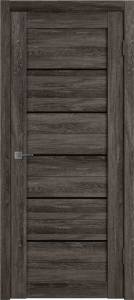 Межкомнатная дверь Владимирская Фабрика Дверей Atum 5 Terra Vellum стекло Black Gloss 600x2000