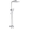 Душевая система Rose R1636F белый, хром