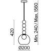 Подвесной светильник Freya Focus FR5220PL-01CH3 фото 2