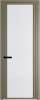 Межкомнатная дверь Profil Doors 2 AGP цвет профиля Шампань, стекло безопасное 6 мм мору белый 600x2000