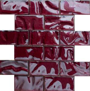 Мозаика NSmosaic Exclusive series S-827 стекло (48х98х8) 248x298