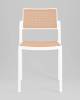 Стул Stool Group Milto 8059 white/beige белый фото 3