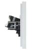 Розетка компьютерная RJ45 2-местная IEK Forte&Piano FP-K20-1-K01 белый фото 5