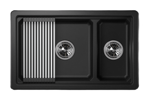 Мойка кухонная Granula Kitchen Space KS-7304U шварц
