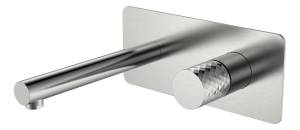 Смеситель для раковины Boheme Stick 125-NB Nickel Brush Diamohd