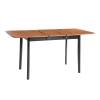 Стол Tetchair Соната Люкс 25166 антик, черный, массив сосны 120(150)x75x75 фото 4