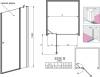 Душевая дверь в нишу Radaway EOS II DWJ 120 R фото 5