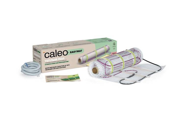 Теплый пол Caleo Easymat КА000001747 электрический, кабельный 140-0,5-7,0, 140 Вт/м2, 7 м2