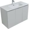 Мебель для ванной Aquanet Алвита New 100 274198 серый, 1553x1010x460 фото 2