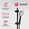 Душевая система Agger Gorgeous A0293544 черный фото 13