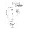 Душевой комплект Wasserkraft A113.116.059.CH Thermo с термостатическим смесителем, хром фото 3
