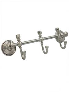 Крючок Bath Plus Bronx nickel BX-65705-3 тройной хром