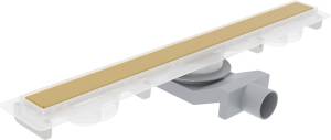 Душевой лоток Plumberia Selection PS Modular 70 см, золото брашированное