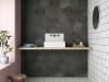 Керамогранит Durstone Six Cementine Grey 23x27 фото 10