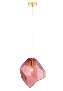 Подвесной светильник Crystal Lux Nuestro Sp1 Gold/Pink