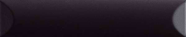Керамическая плитка Ava Ceramica Up 192102 Cuscino Black Matte 5x25