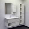 Тумба с раковиной Comforty Турин-90М 00-00014644 дуб белый фото 4