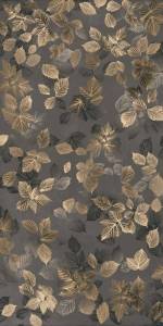 Керамогранит La Fenice Natural Resine 12RESFOG006 Decoro Foglie Caffe 60x120