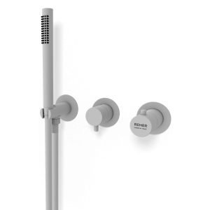 Внешняя часть смесителя Remer X Style XT97D3PWBBO белый матовый