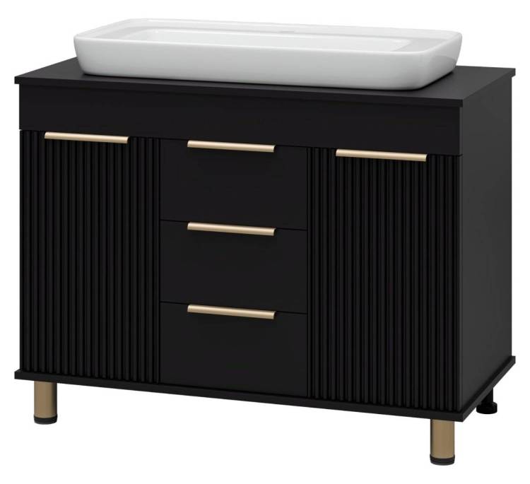 Тумба с раковиной Brevita Enfida ENF-06100-0243Я