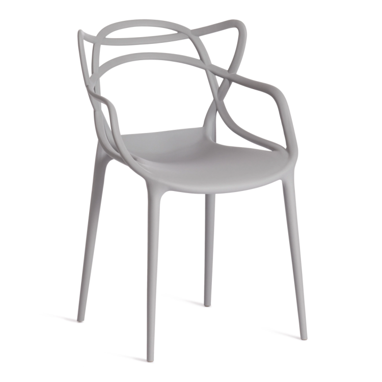 Стул Tetchair Cat Chair (mod. 028) 13276 серый 54.5x56x84