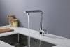 Смеситель для кухни AQUAme Cucina AQM9902CR с выдвижным изливом, хром фото 5