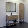Тумба с раковиной Comforty Бредфорд 90 00-00009403 дуб темный фото 3