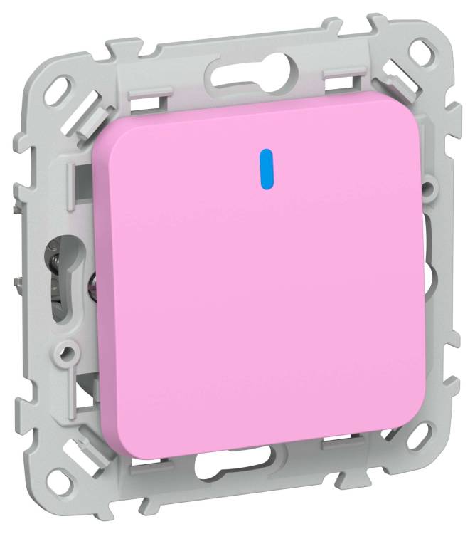 Выключатель 1-клавишный проходной IEK Flite FI-V12-1-10-1-K99 пурпурный