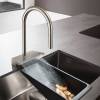 Смеситель для кухни Hansgrohe Aquno Select M81 73831800 сталь фото 4