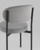 Набор из 4 стульев Stool Group Бриф SN AV 477-C83-9005-K X4 серый, велюр фото 7