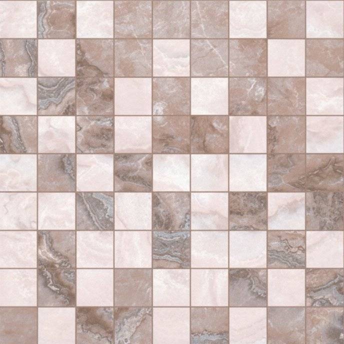 Мозаика Laparet Marmo Коричневый+Бежевый 30x30