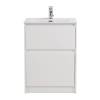 Тумба под раковину BelBagno KRAFT39-700/390-2C-PIA-BO Bianco Opaco, 70x83x39