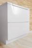 Тумба под раковину Belbagno Marino MARINO-900-2C-PIA-BL-P 90x45x80.5 Bianco Lucido напольная с двумя выкатными ящиками фото 2